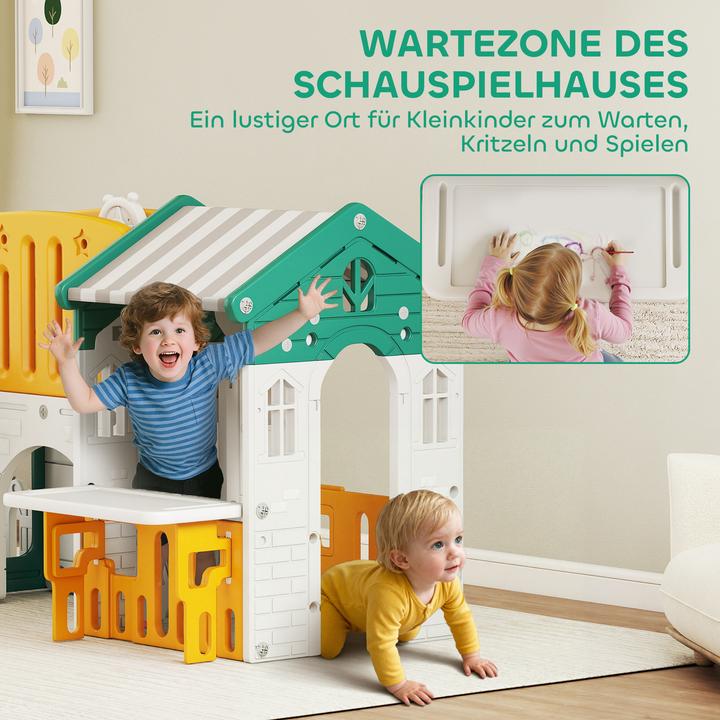 Produktbild Aiyaplay Kinderrutsche Kunststoff Gelb+Grün