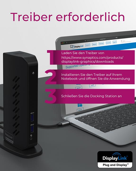 Produktbild Icy Box IB-DK2252AC (USB-C, 12 Ports)