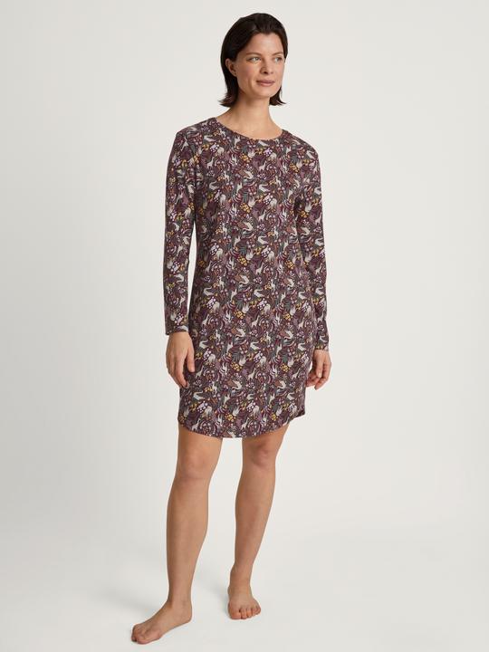 Immagine prodotto Calida Camicia da notte a maniche lunghe, lunghezza 100 cm (XL)