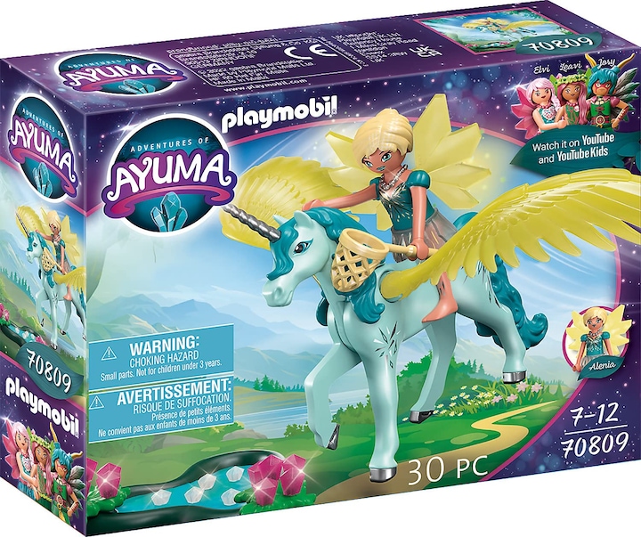 Produktbild Playmobil Crystal Fairy mit Einhorn (70809, Playmobil Ayuma)