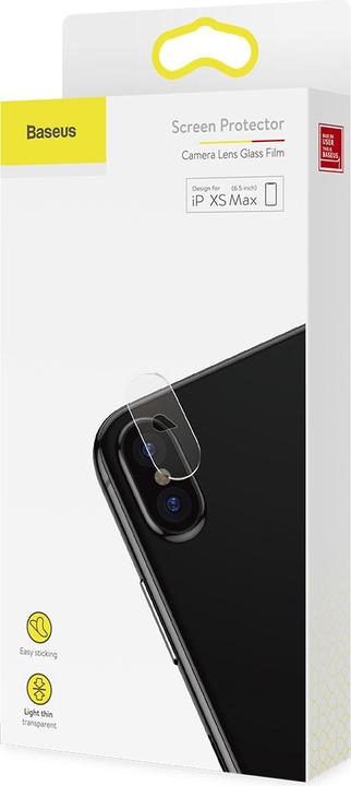 Actual product image Baseus Camera Glass (1 Piece, Apple iPhone X)