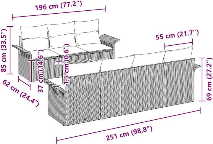 Produktbild vidaXL Cairo