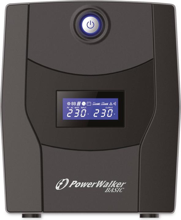 Produktbild Powerwalker USV VI 2200 STL Schuko Line Interace (2200 VA, 1320 W, Line-Interaktiv USV)