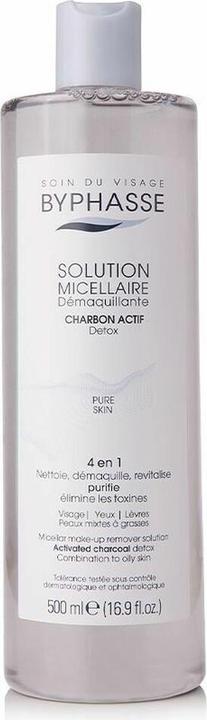 Immagine prodotto Byphasse Soluzione Micellaire per pelli sensibili DETOX 500ml (Acqua micellare, 500 ml)