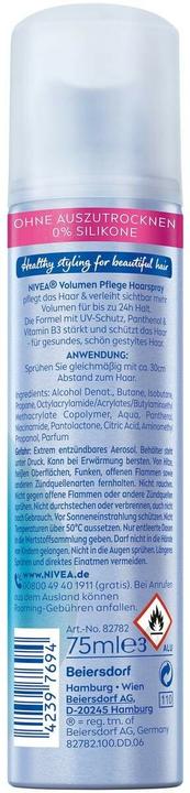 Actual product image NIVEA Volume & Hold (75 ml)