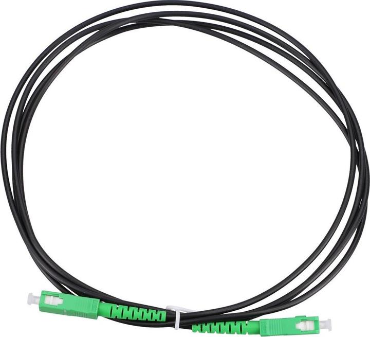 Produktbild Extralink SC/APC-SC/APC Czarny | Patchcord | Jednomodowy, Simplex, 3mm, 2m (2 m)