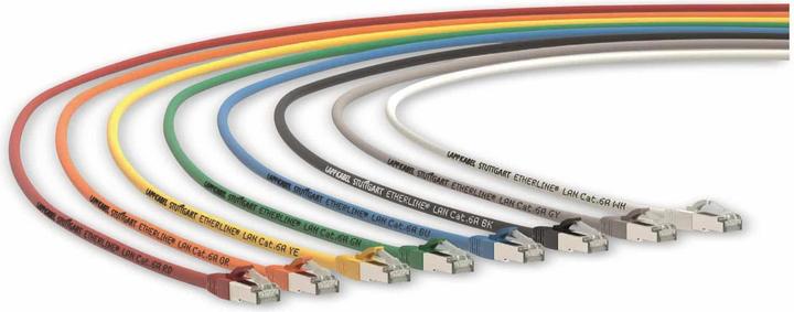 Produktbild Lapp CAT.6a Netzwerkkabel Etherline LAN, UL-Zertifizierung, 3,0 m, grau (CAT6a, 3 m)