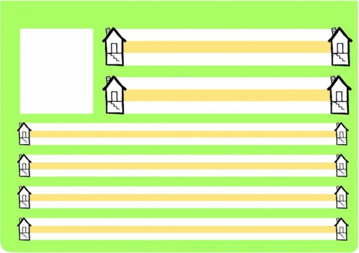Produktbild Oxford Schreiblernheft A4 quer (A4, Liniert, Weicher Einband)