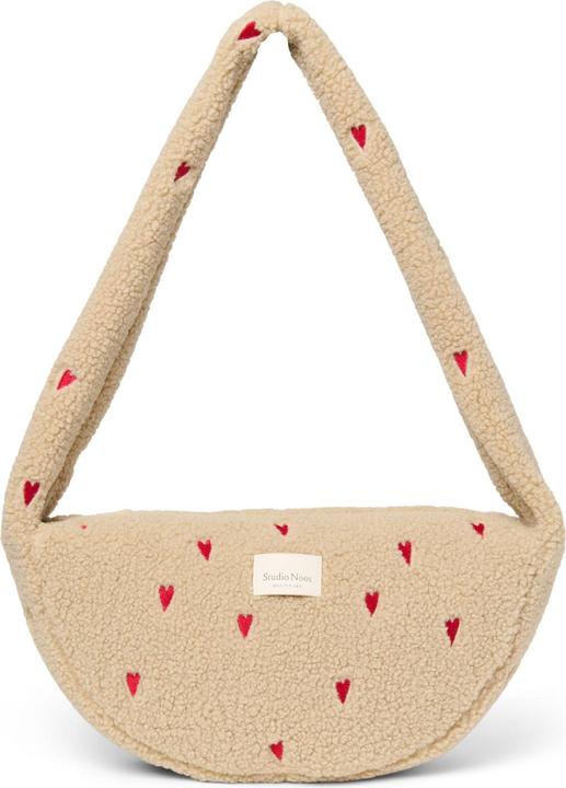 Immagine prodotto Studio Noos Ecru Teddy Hearts Mini Cross Bag