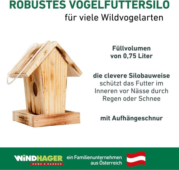 Produktbild Windhager Vogelfutter-Silo Cottage
