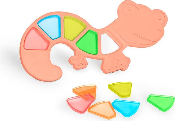 Actual product image Miniland Translucent Colourful Lizard