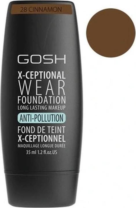 Gosh Copenhagen X-Ceptional Wear Make-Up 28 Cinnamon 35 Milliliters (28 Cinnamon)