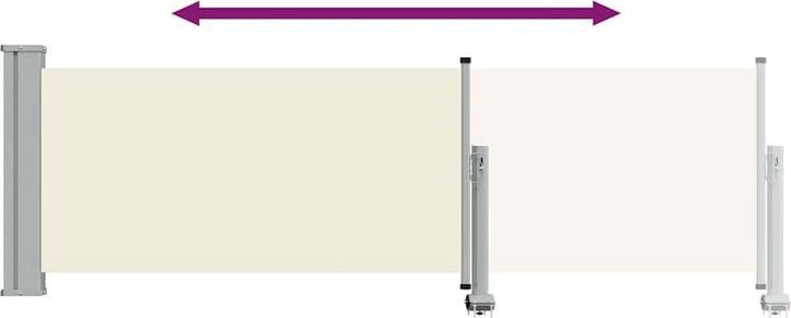 Produktbild vidaXL Seitenmarkise (3 m)