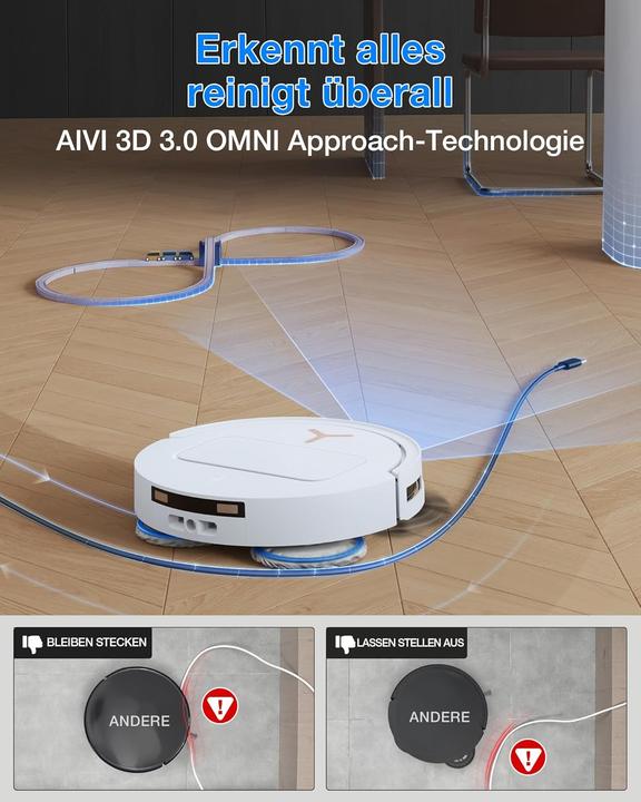 Produktbild Ecovacs DEEBOT T50 Pro Omni Gen3 (25000 Pa)
