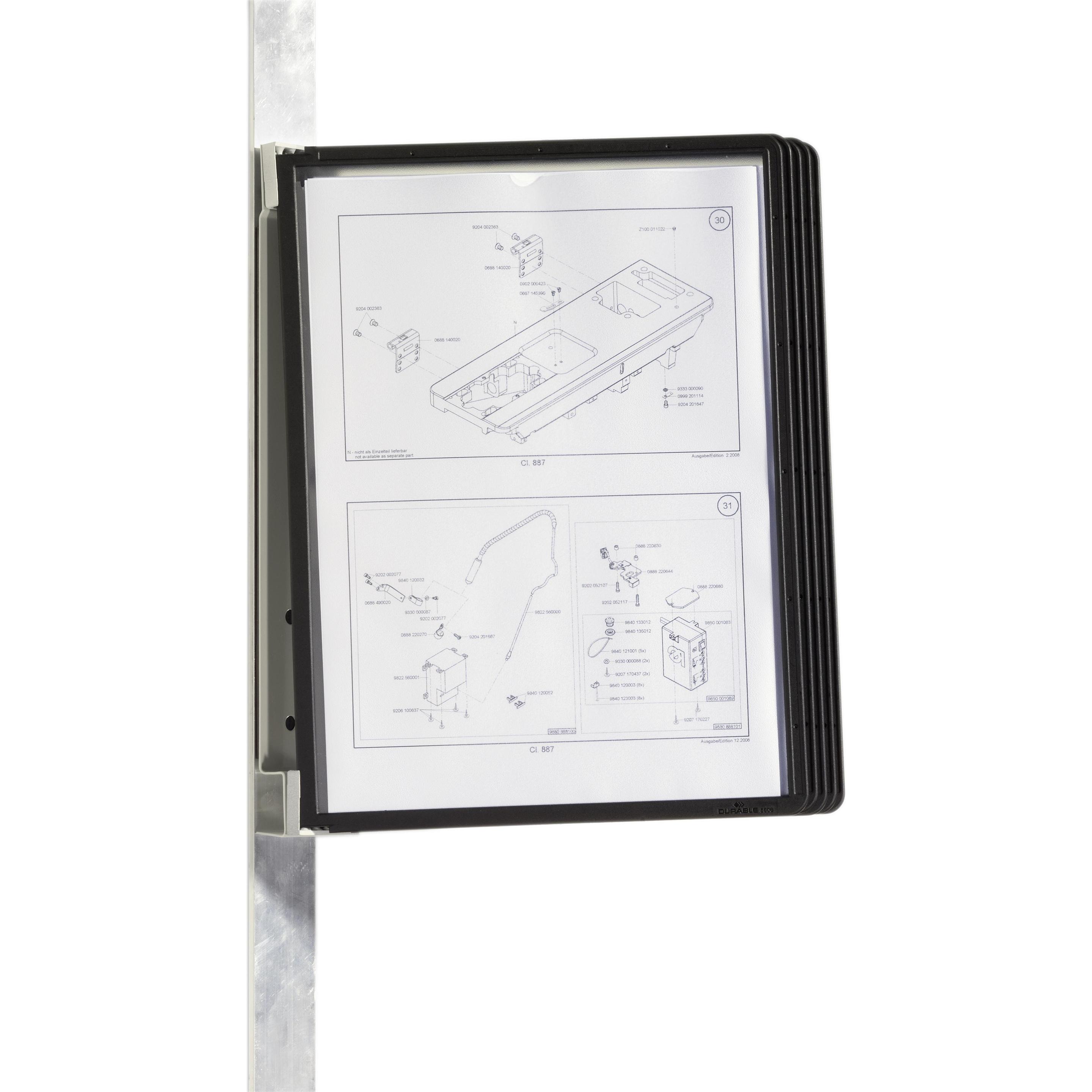 Durable, Informationsschild, Vario Wall magnet 5
