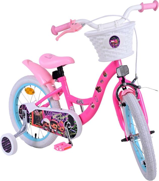 Immagine prodotto L.O.L. Surprise! Bicicletta per bambini Surprise da 16 pollici rosa: sicurezza, comfort e divertimento in un (16")