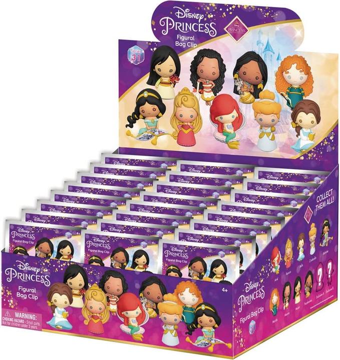 Image du produit Monogram Int. Disney 3D pendentif de poche en PVC Ultimate Princess Series 31 Display (24)