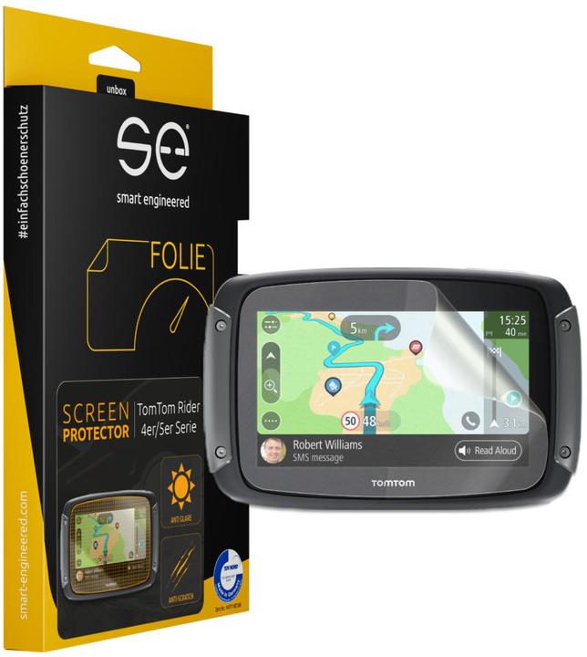 Immagine prodotto Smart Engineered se Pellicola protettiva 3D Navi antiriflesso (PU 2) per TomTom Rider serie 4er/5er