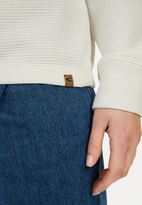Actual product image Camel Active Langarm Sweatshirt aus reiner Baumwolle (M)
