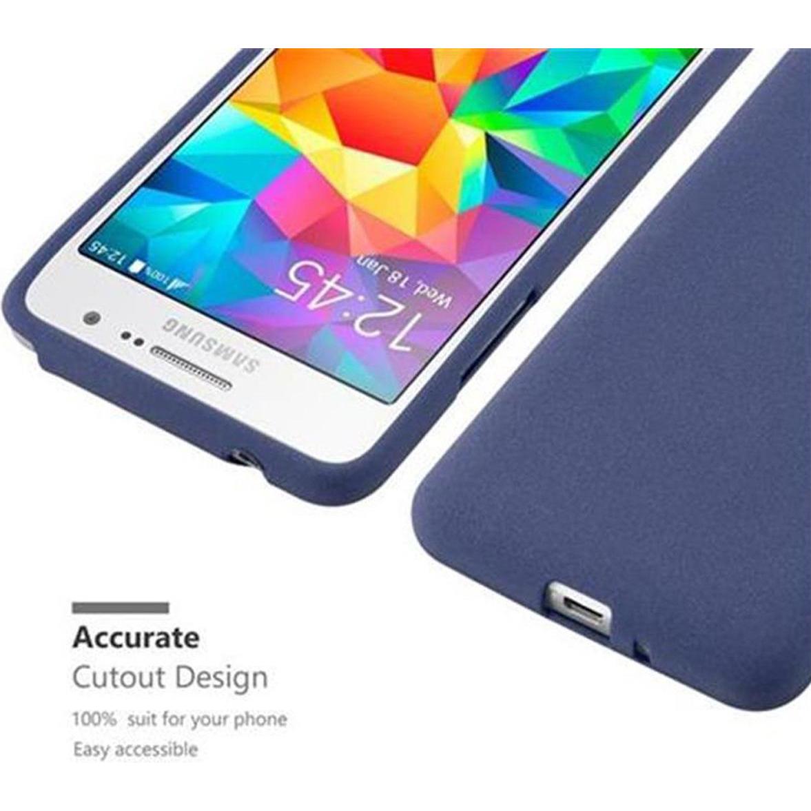 Thumbnail - Cadorabo TPU Frosted Cover (Samsung Galaxy Grand Prime), Smartphone Hülle, Blau