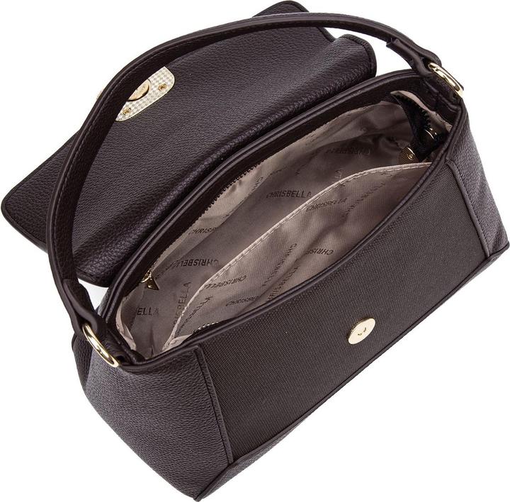 Produktbild Chrisbella Handtasche Damen - Modell Seraphina Chic - Veganes Pu-Leder - 25.0 X 13.0 X 18.0 Cm