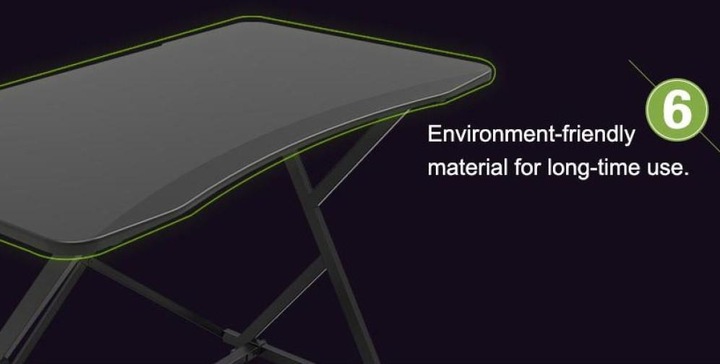 Actual product image Techly Computer Gaming Table For Car Gamers