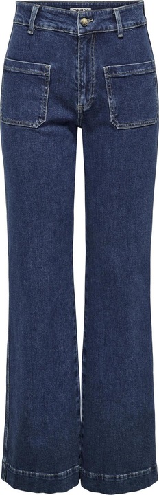 Produktbild Only ONLJUICY Hohe Taille Weiter Beinschnitt Jeans Jeans mit weitem Bein (W28/L32)