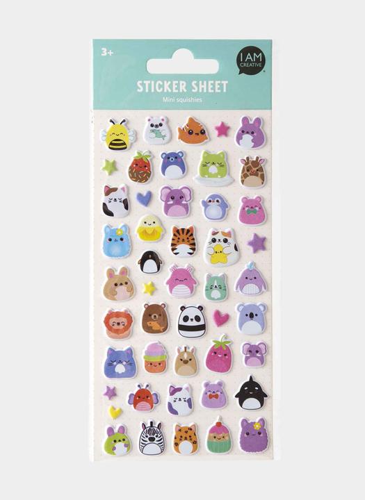 Immagine prodotto I Am Creative Mini-Sticker Puffy Tier, 9 x 21 cm (1 Adesivo)