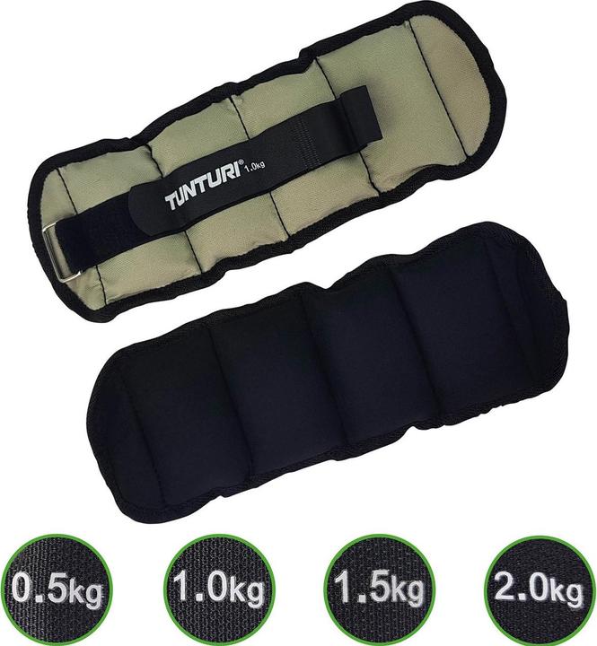 Immagine prodotto Tunturi Set Arm & Bein Gewichtmanschetten (2 x 2 kg)
