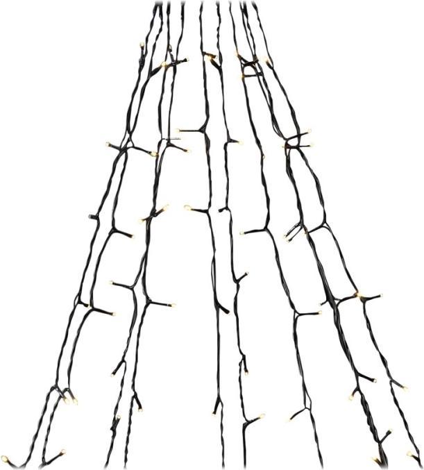 Actual product image Nedis SmartLife Decorative LED | Wi-Fi | Warm White | 200 LED's | 10 x 2 m | Android™ / IOS (2 m)