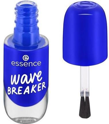 Actual product image essence Cosmetics Gel Nail Colour Long-Lasting Blue Nail Polish (75 wave BREAKER, Gel-Effect Nail Polish)