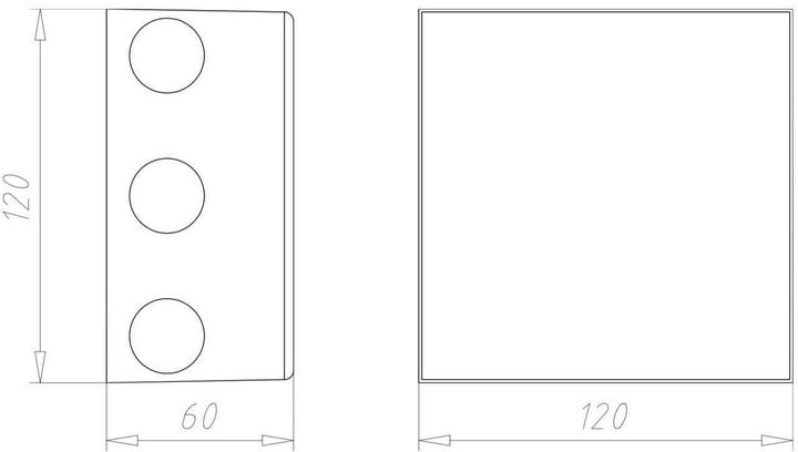 Actual product image Agro AP junction box dry IP 2X