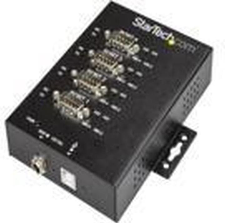 Actual product image StarTech 4 Port Industrial USB to RS232/422/485 Serial Adapter - 15kv ESD Protection - USB to Serial A...