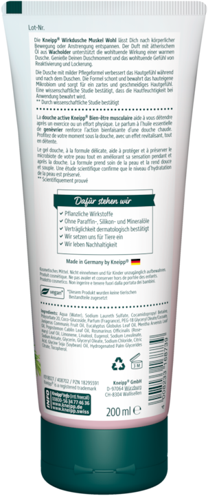 Actual product image Kneipp Muskel Wohl (200 ml)