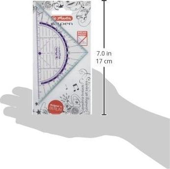 Actual product image Herlitz my.pen geometry triangle 16cm (16 cm, Plastic)