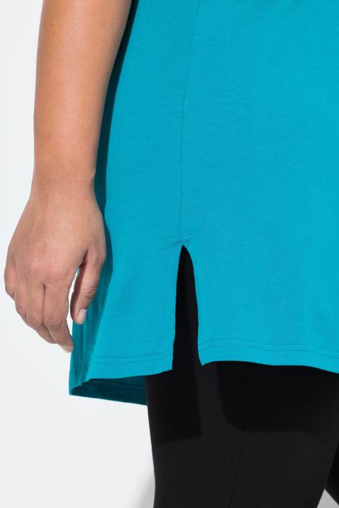 Produktbild Ulla Popken Longshirt, A-Linie, V-Ausschnitt, Halbarm (46, 48)