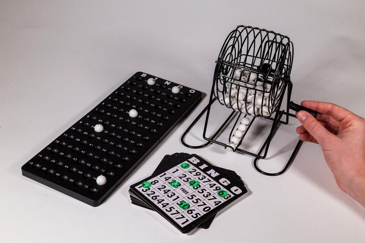 Actual product image Clown games Bingo Mill Small (English)