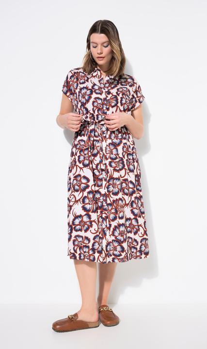 Image du produit Studio Untold Robe oversize longueur maxi, motif à fleurs (54)