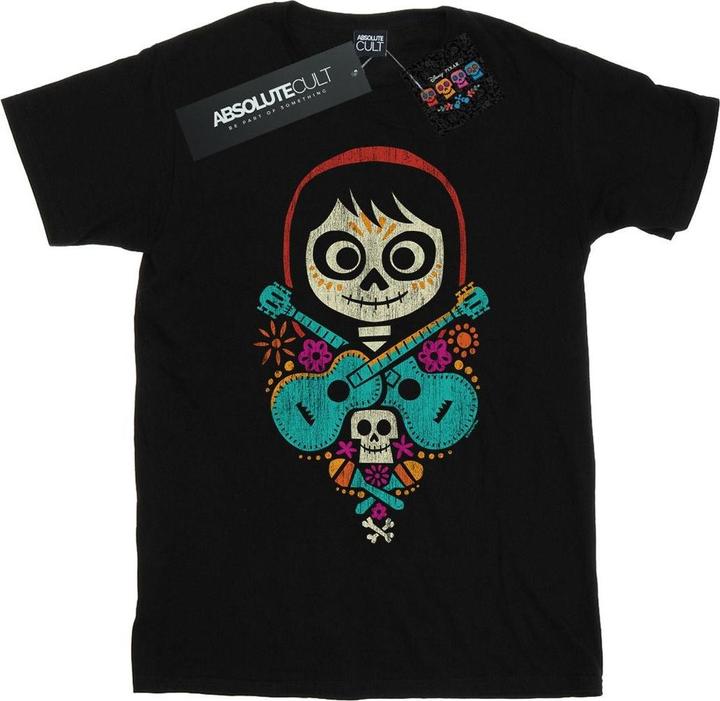 Actual product image Disney Mens Coco Miguel Crossed Guitars T-Shirt (XXL)