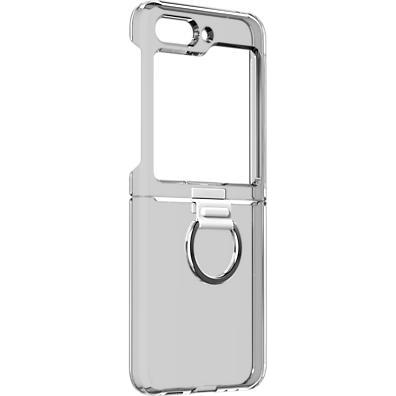 Thumbnail - Samsung Clear Cover with Ring für F731B Galaxy Z Flip5 - transparent (Samsung Galaxy Z Flip5), Smartphone Hülle, Transpa...