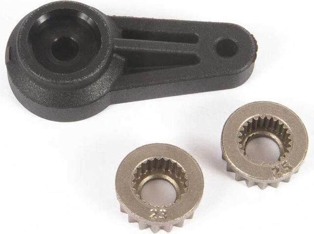 Actual product image Axial steering servo arm & inserts (23t/25t): utb