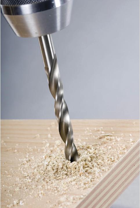 Actual product image Alpen Wood drill in plastic case (10 mm, 5 mm, 6 mm, 4 mm, 8 mm, 3 mm)