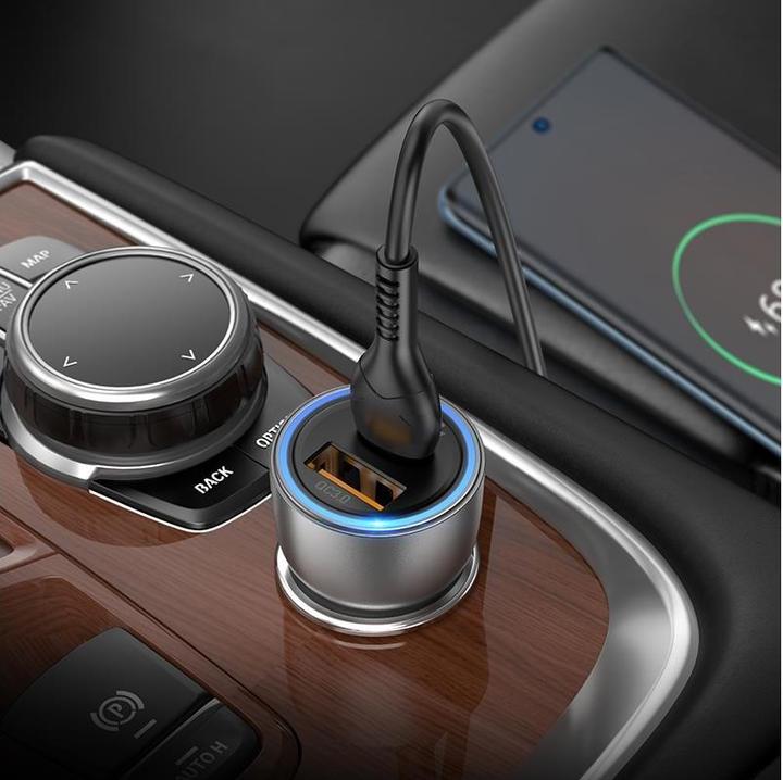 Produktbild Hoco Autoladegerät inkl. Kabel Typ-C