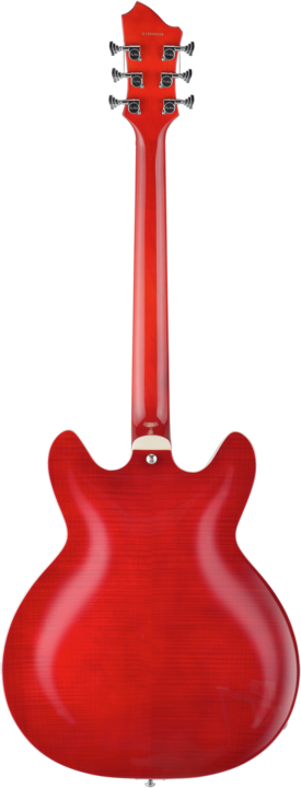 Immagine prodotto Hagstrom Chitarra elettrica, Super Viking, Wild Cherry Transparent Flame