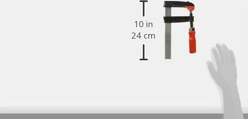 Produktbild Bessey Temperguss-Schraubzwinge TGRC (160 mm)