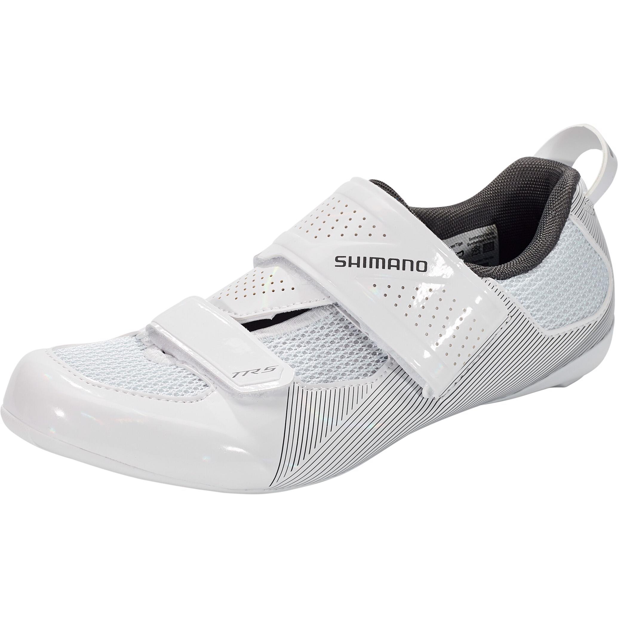 Shimano, Unisex, Veloschuhe, SH-TR5 (43), Weiss