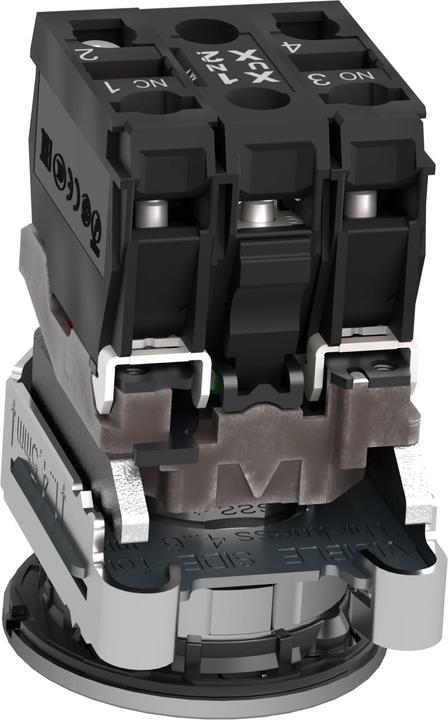 Actual product image Schneider Electric Illuminated pushbutton Harmony XB4F, 30mm, XB4FW31B5