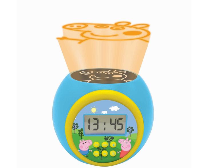 Actual product image Lexibook Peppa Pig Projector Alarm Clock with Timer