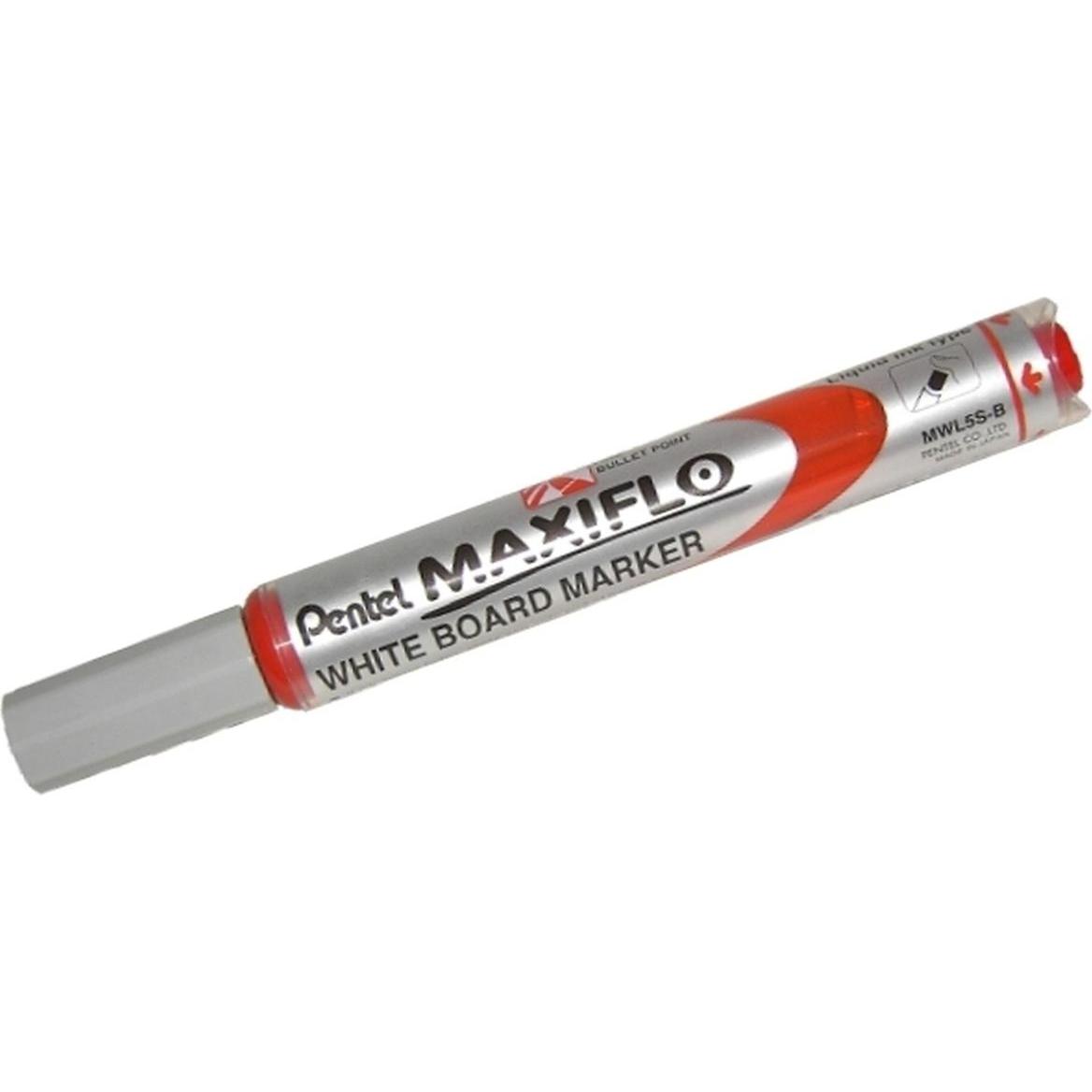 Thumbnail - Pentel, Marker, Whiteboard Marker Maxiflo (Rot, 2 mm, 1 x)