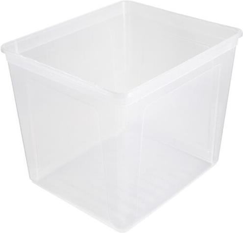 Image du produit keeeper 1058000100000 Boîte de rangement Rectangulaire Polypropylène (PP) Transparent (33.5 x 39 x 32 cm, 30 l)